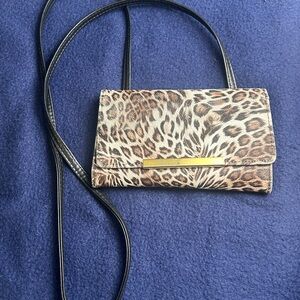 Leopard Print Crossbody Bag